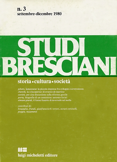 Studi bresciani (1980, n.3, set./dic.)