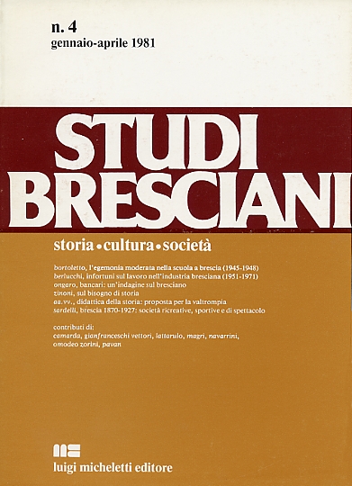 Studi bresciani (1981, n.4, gen./apr.)